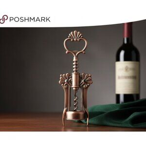 Twine Full Brush Copper Filigree Winged Corkscrew